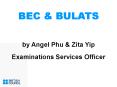 BEC PowerPoint PPT Presentation