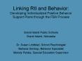 Linking RtI and Behavior: Developing Individualized Positive Behavior Support Plans through the FBA PowerPoint PPT Presentation