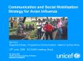 Communication and Social Mobilization Strategy for Avian Influenza PowerPoint PPT Presentation