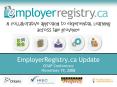 EmployerRegistry.ca Update PowerPoint PPT Presentation