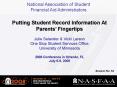 Putting Student Record Information At Parents Fingertips Julie Selander PowerPoint PPT Presentation