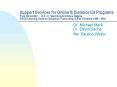 Support Services for Online PowerPoint PPT Presentation