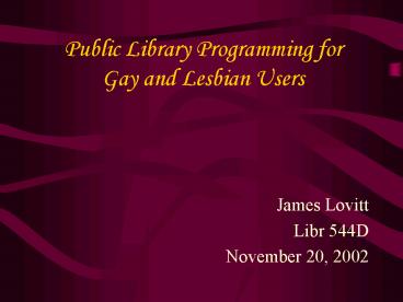 presentation player overlay