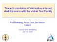 Towards simulation of detonation-induced shell dynamics with the Virtual Test Facility PowerPoint PPT Presentation