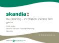 tax planning investment income and gains PowerPoint PPT Presentation