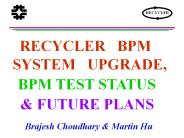 RECYCLER%20%20BPM%20%20%20SYSTEM%20%20UPGRADE, PowerPoint PPT Presentation