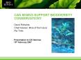 CAN MINING SUPPORT BIODIVERSITY CONSERVATION PowerPoint PPT Presentation