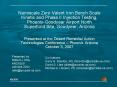 Nanoscale Zero Valent Iron Bench Scale Kinetic and Phase II Injection Testing, PhoenixGoodyear Airpo PowerPoint PPT Presentation