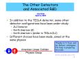 The Other Detectors and Associated R PowerPoint PPT Presentation