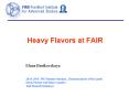 Heavy Flavors at FAIR PowerPoint PPT Presentation