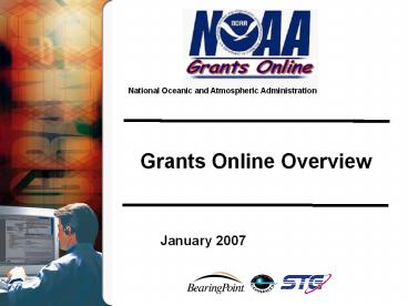 Grants Online Overview