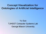 Concept Visualization for Ontologies of Artificial Intelligence