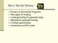 Show Me the Money PowerPoint PPT Presentation