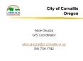 City%20of%20Corvallis%20Oregon PowerPoint PPT Presentation