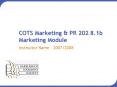 COTS Marketing PowerPoint PPT Presentation