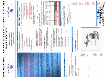 car model assumption: conditional probability of poverty ra