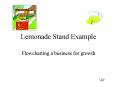 Lemonade Stand Example PowerPoint PPT Presentation