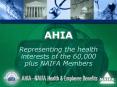 AHIA PowerPoint PPT Presentation