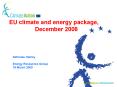 EU climate and energy package, PowerPoint PPT Presentation