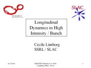 Longitudinal Dynamics in High Intensity / Bunch