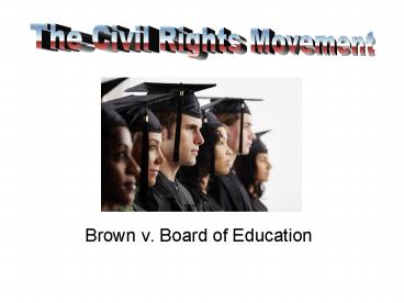 Brown v' Board of Education