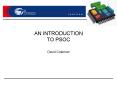 AN INTRODUCTION TO PSOC PowerPoint PPT Presentation