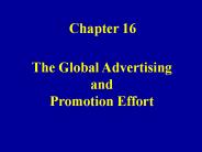 The Global Advertising