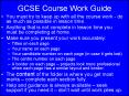 GCSE Course Work Guide PowerPoint PPT Presentation
