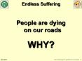 People are dying on our roads PowerPoint PPT Presentation