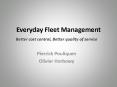 Everyday Fleet Management PowerPoint PPT Presentation