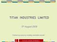 TITAN INDUSTRIES LIMITED PowerPoint PPT Presentation
