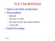 POLYMORPHISM