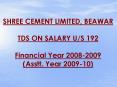 SHREE CEMENT LIMITED, BEAWAR PowerPoint PPT Presentation