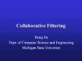 Collaborative%20Filtering PowerPoint PPT Presentation