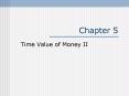 Time Value of Money II PowerPoint PPT Presentation