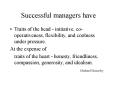 Successful managers have PowerPoint PPT Presentation