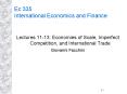 Ec 335 International Economics and Finance PowerPoint PPT Presentation