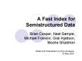 A Fast Index for Semistructured Data PowerPoint PPT Presentation