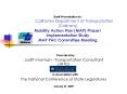 Draft Presentation to: California Department of Transportation (Caltrans) Mobility Action Plan (MAP) Phase I Implementation Study MAP PAC Committee Meeting PowerPoint PPT Presentation