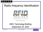 ISRC Technology Briefing
