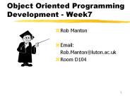 Object%20Oriented%20Programming%20Development%20-%20Week7