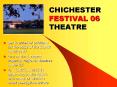 CHICHESTER FESTIVAL 06 THEATRE PowerPoint PPT Presentation