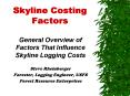 Skyline Costing Factors PowerPoint PPT Presentation