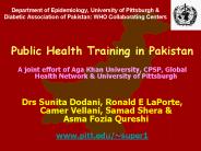 Department of Epidemiology, University of Pittsburgh