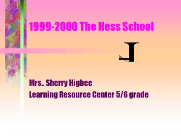 Mrs'' Sherry Higbee