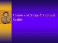 Theories of Social PowerPoint PPT Presentation