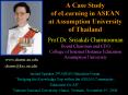 A Case Study of eLearning in ASEAN at Assumption University of Thailand PowerPoint PPT Presentation