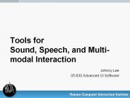 Tools%20for%20Sound,%20Speech,%20and%20Multi-modal%20Interaction