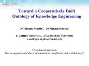 Toward a Cooperatively Built Ontology of Knowledge Engineering