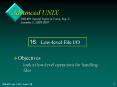 Advanced UNIX PowerPoint PPT Presentation
